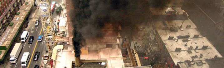 Black smoke from dirty heating oil in New York City Black smoke from dirty heating oil in New York City