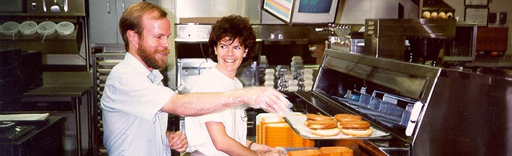 Our project team found that McDonald's generated most of its waste behind the counter. Richard Denison and Jackie Roberts