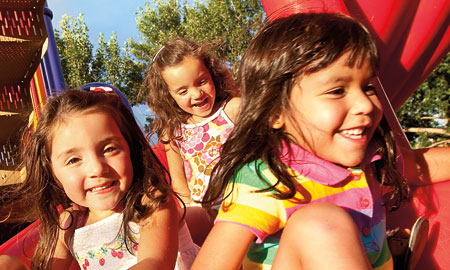 kids at playground