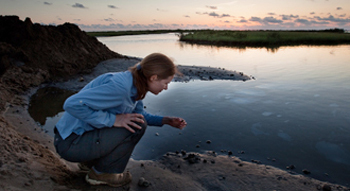 EDF coastal scientist Angelina Freeman EDF coastal scientist Angelina Freeman
