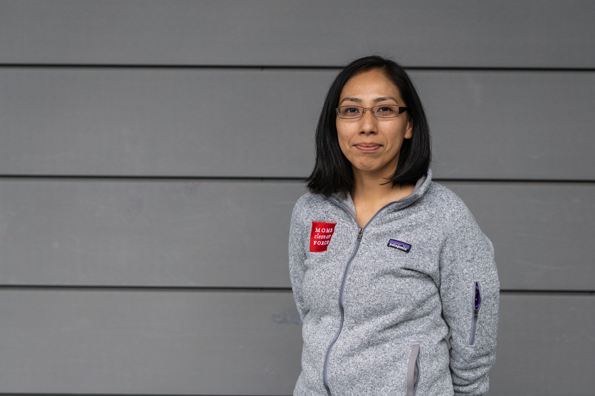 Shaina Oliver, member of EDF affiliate Moms Clean Air Force