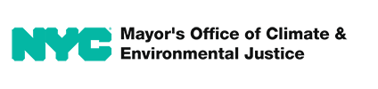 NYC Mayor's Office of Climate & Environmental Justice logo