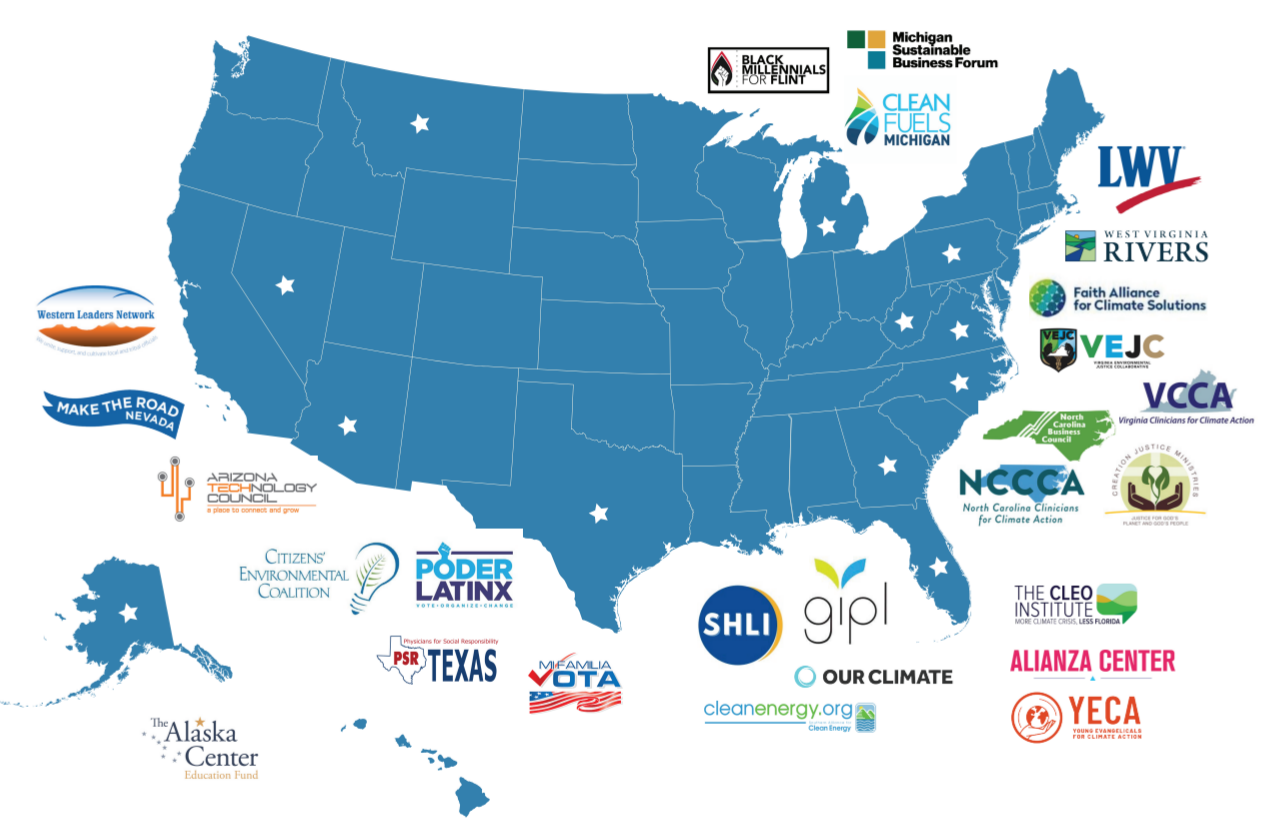 Map of 2022 grantees Map of 2022 grantees