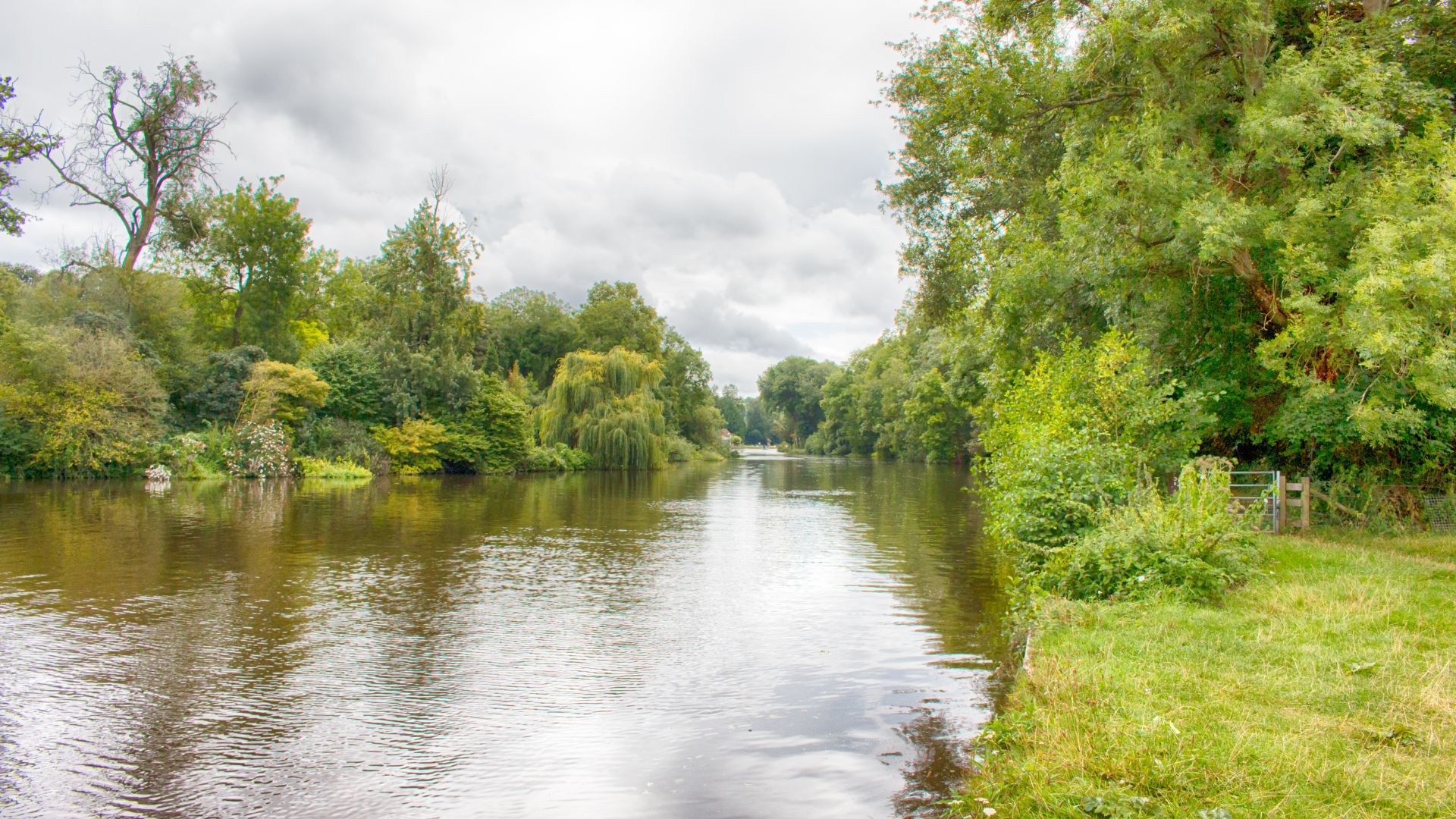 Along the banks of the River Thames