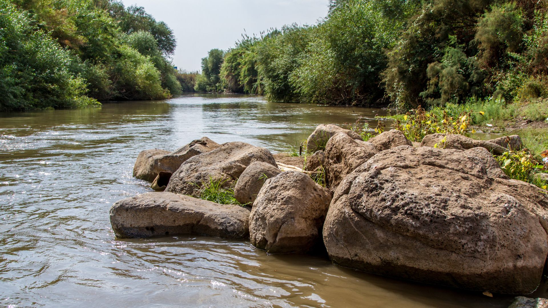 Rocks in the River Jordan