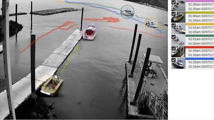 Smart boats in harbor