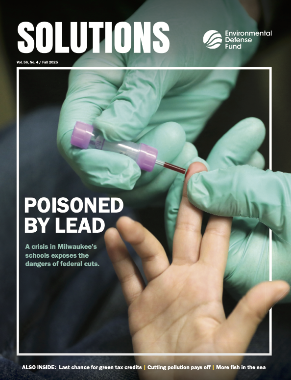 EDF Solutions Fall 2025 Cover Solutions Fall 2025 cover