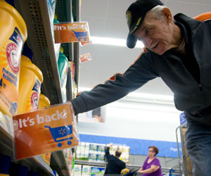 Walmart shoppers