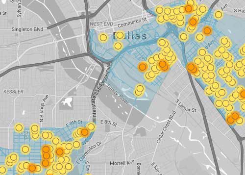 Dallas map