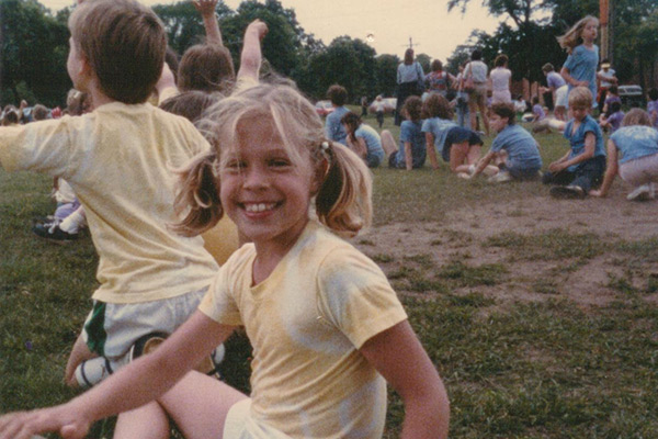 Amanda Leland as a 7-year-old Amanda Leland as a 7-year-old