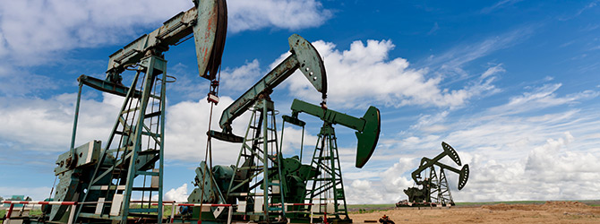 oil field