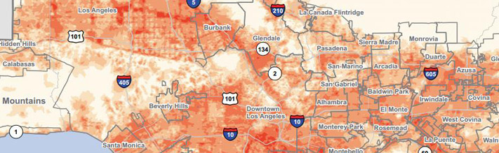 LA Solar Potential Atlas