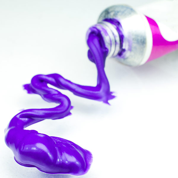 Violet paint