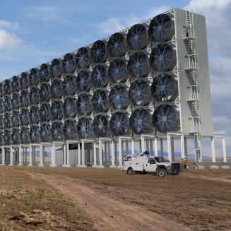 Carbon capture rendering