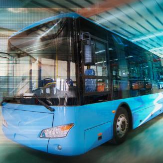 Electric bus fleet