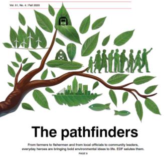 Solutions Fall 2020 cover: The pathfinders