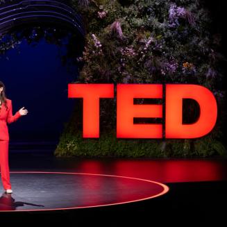 Ilissa Ocko speaking at TED Countdown Summit 2021