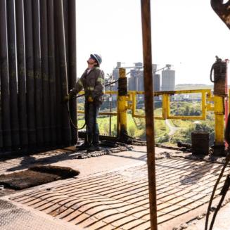 Oil drilling
