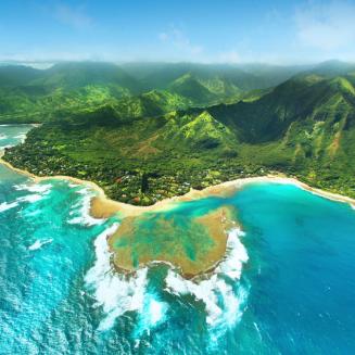 The coast of Hawaii