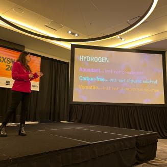 Ilissa Ocko speaking at SXSW