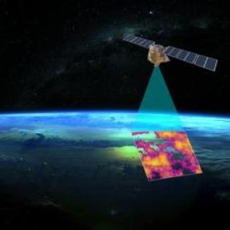 Simulation of MethaneSAT detecting methane emissions from space