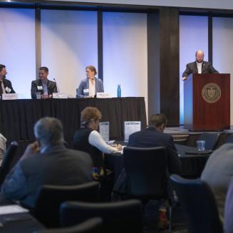 EDF's Maggie Monast as a panelist at the The Federal Reserve Bank of Kansas City’s 2023 Agricultural Symposium, “The Changing Geography of Agricultural Production”