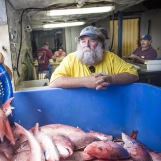 Gulf of Mexico fisherman Buddy Guindon