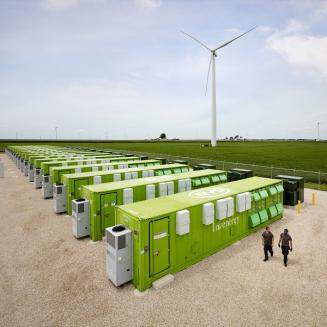 Invenergy's site in Illinois is the world’s largest co-located wind, solar and battery storage facility.