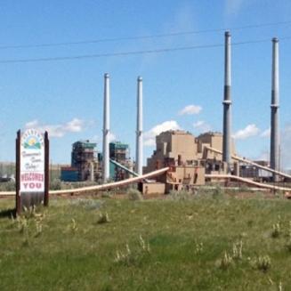 Coal plant at Colstrip, MT