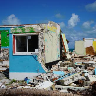 Damage from Hurricane Dorian in the Bahamas, 2019. Credit: Commonwealth Secretariat
