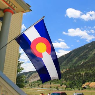 Colorado flag by daveynin