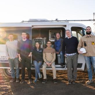 Aerodyne hydrogen leak sensing field tests at CSU's METEC Lab in Fort Collins, Colorado.