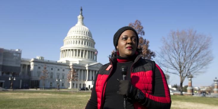 Heather McTeer Toney at the capitol. 