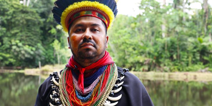 A’i Cofán leader Ramiro Ortiz headshot