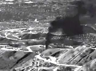 Aerial infrared imaging shows methane leaking at a SoCal Gas storage facility in 2015