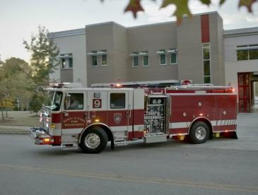 Fire truck.
