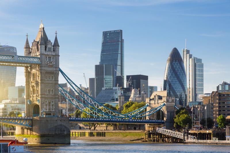 Image of sprawling London cityscape