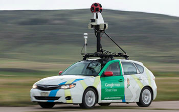 Google Street View car Google Street View car